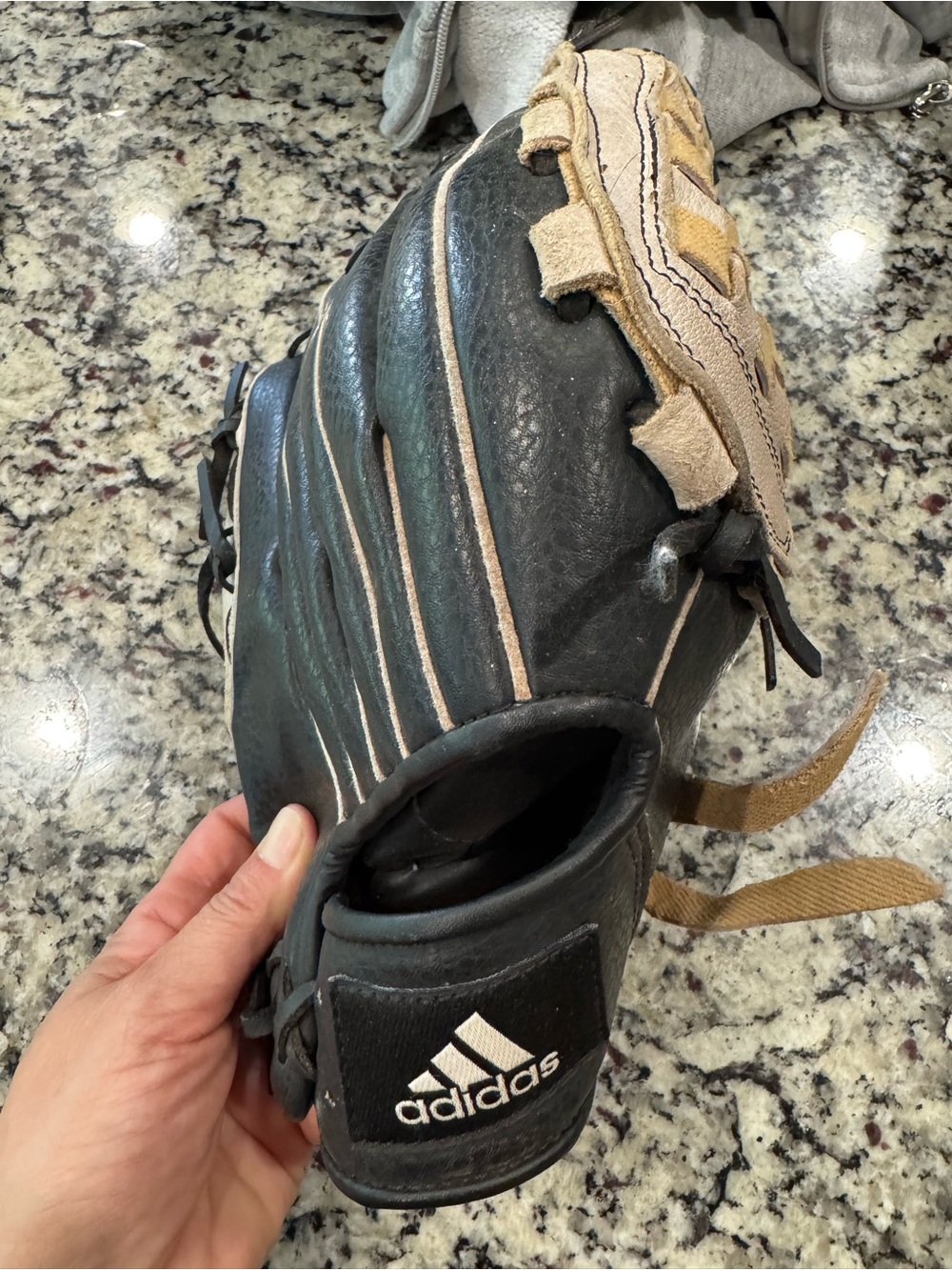 adidas Woven-Web Baseball Glove 12 inch TR1200A right hand throw - Picture 5 of 8
